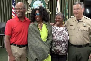 Stanton family after Tiffany's rescue